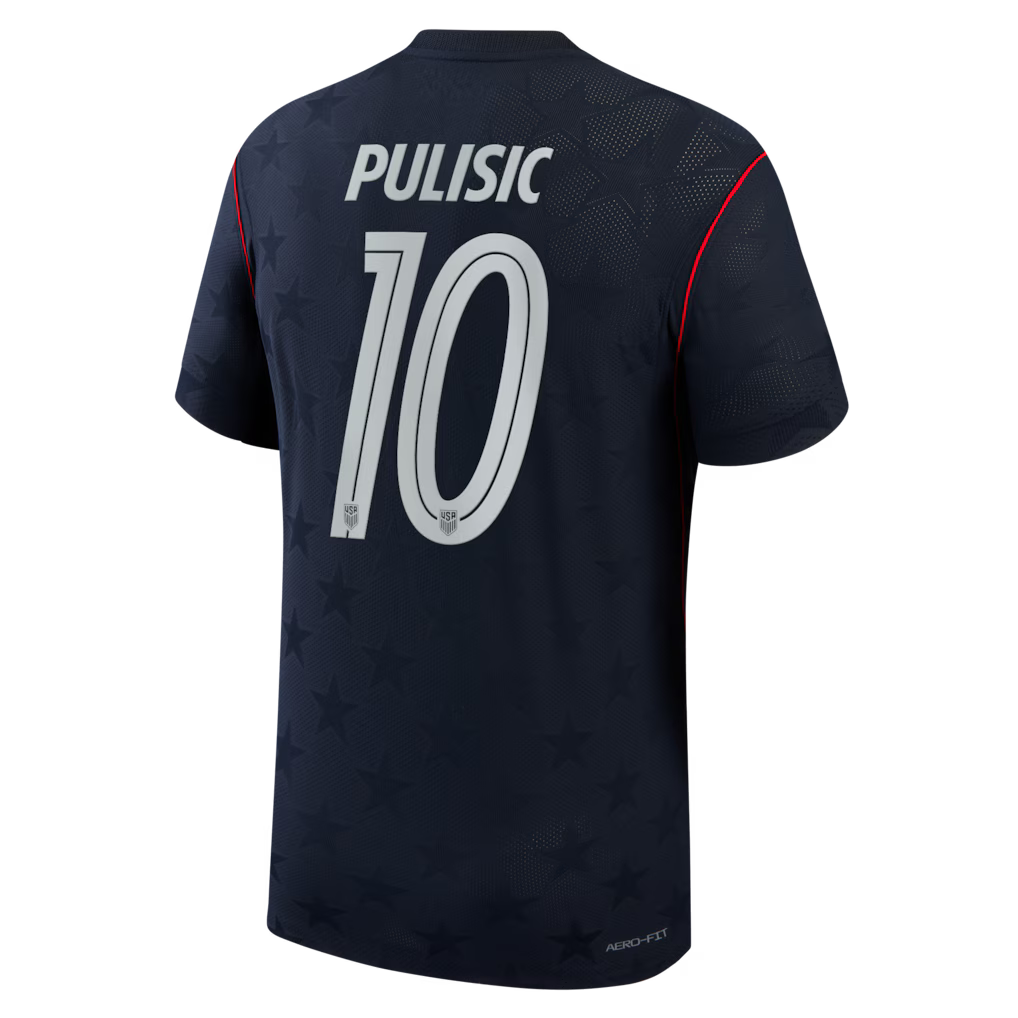 USA 2026 II Away Jersey Soccer Player Pulisic #10 - World Cup 2026