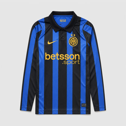 Inter Milan Home Long Sleeve Jersey 26-27