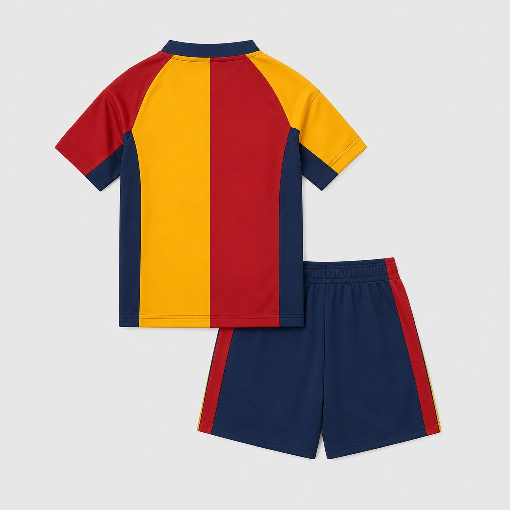 AS Roma Home Retro Kids Kit 2001-02