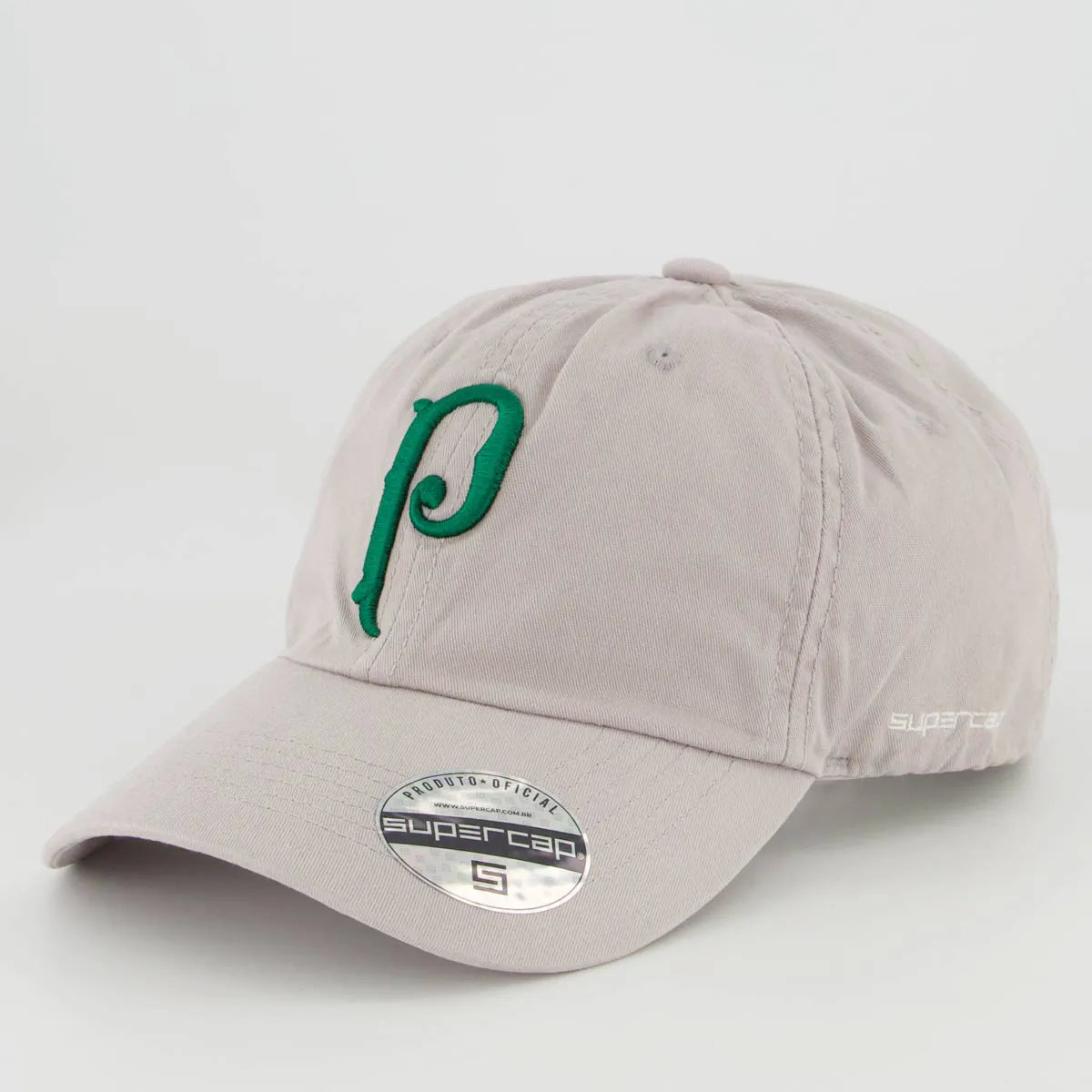 Palmeiras Cap Badge Gray Soccer