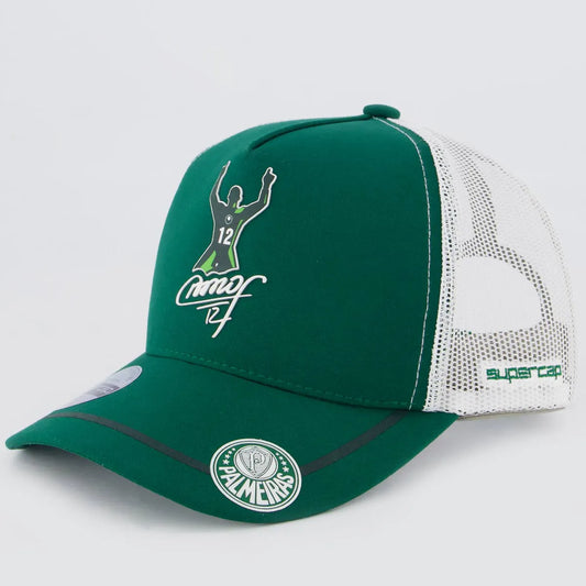 Palmeiras Cap Marcos Green and White