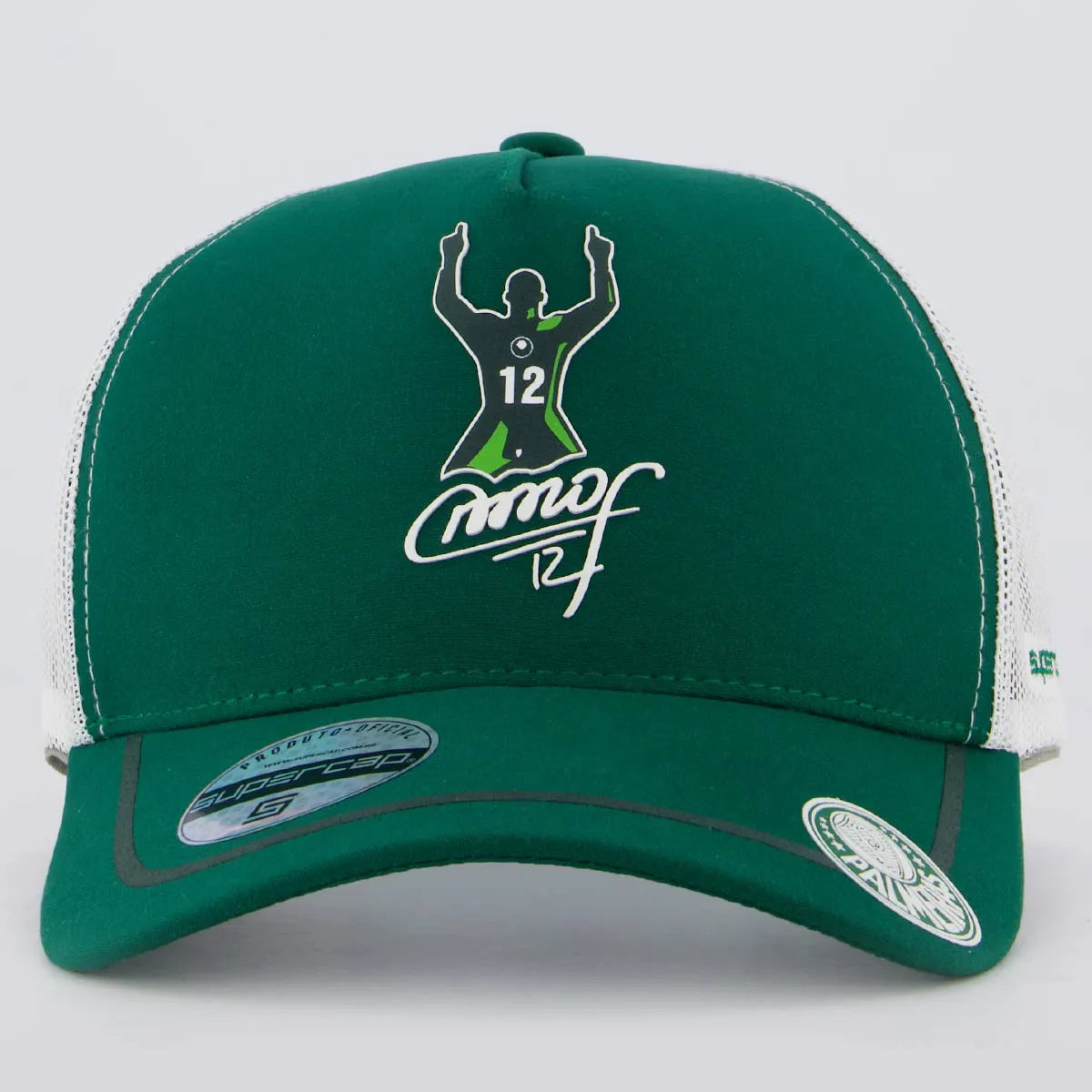 Palmeiras Cap Marcos Green and White
