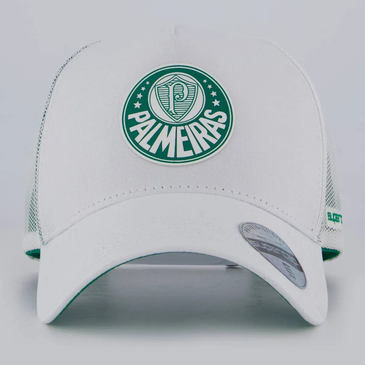 Palmeiras Cap Trucker White and Green