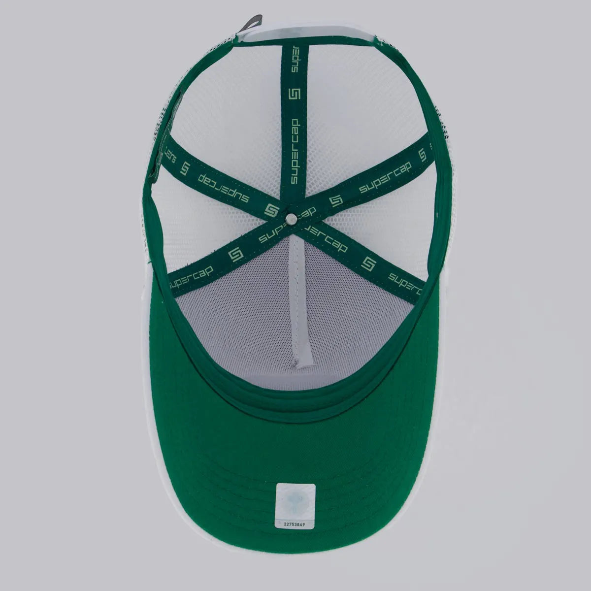 Palmeiras Cap Trucker White and Green