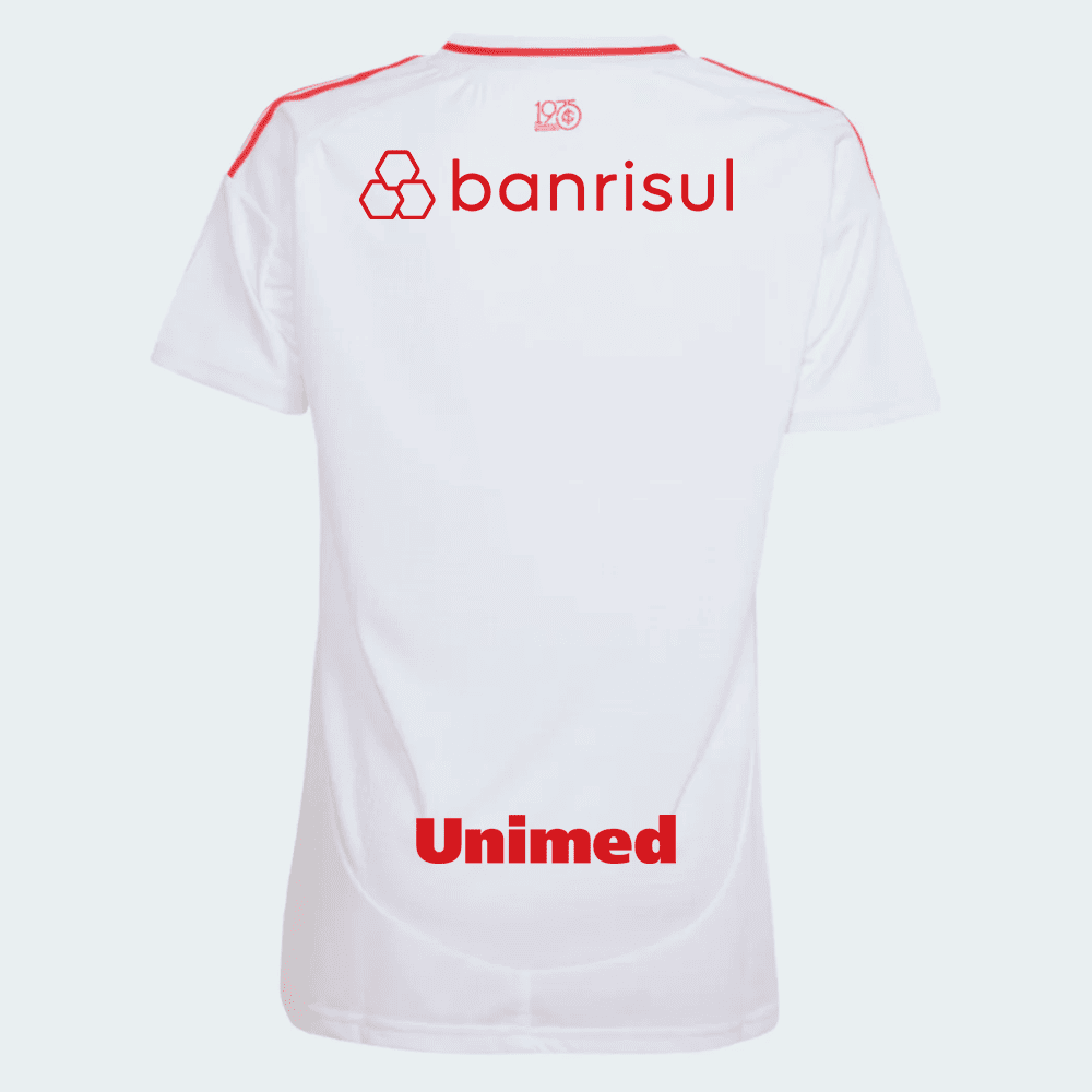 Internacional 2025/26 Away Jersey Soccer Women With Sponsors