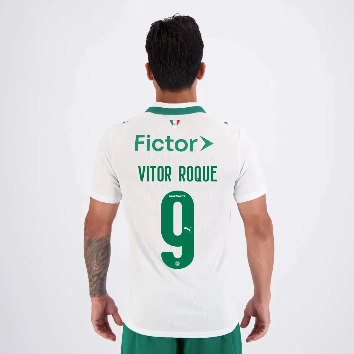 Palmeiras 2026/27 II Away Vitor Roque #9 Jersey Soccer - Fan Version
