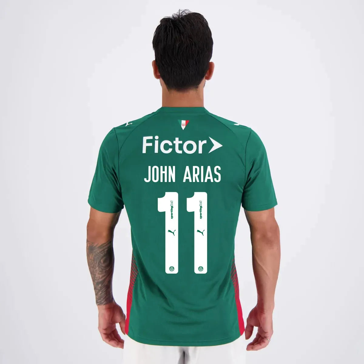 Palmeiras 2026/27 I Home Jhon Aria #11 Jersey Soccer - Fan Version