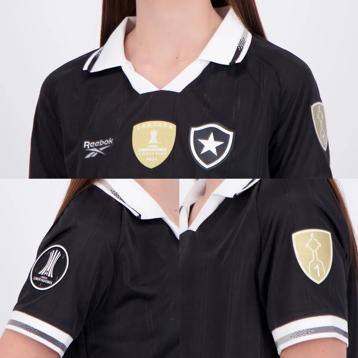 Botafogo 2025/26 II Away Jersey Soccer Women - Libertadores Champions 2024