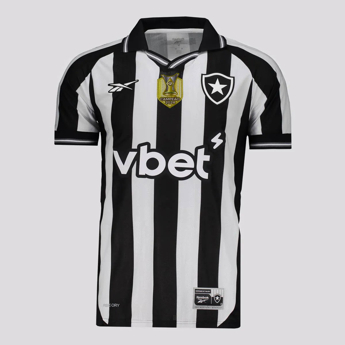 Botafogo 2025/26 I Home Jersey Soccer - Patch Campeão Brasileiro