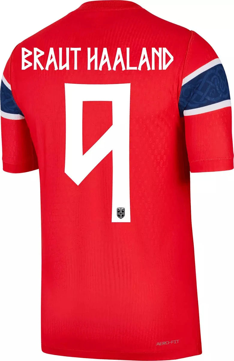 Norway 2026 I Home Jersey Soccer Player Erling Haaland #9 - World Cup 2026