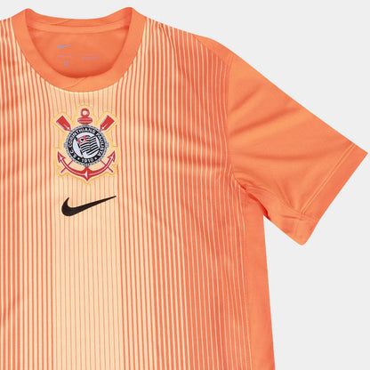 Corinthians 2025/26 Goalkeeper Jersey Soccer Orange - Fan Version