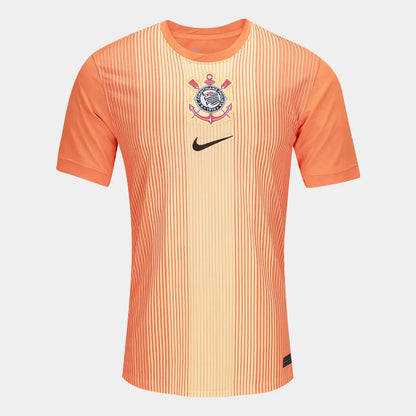 Corinthians 2025/26 Goalkeeper Jersey Soccer Orange - Fan Version