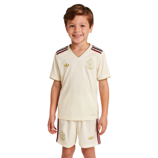 Flamengo 2025/26 III Third Soccer Jersey - Kit Kids