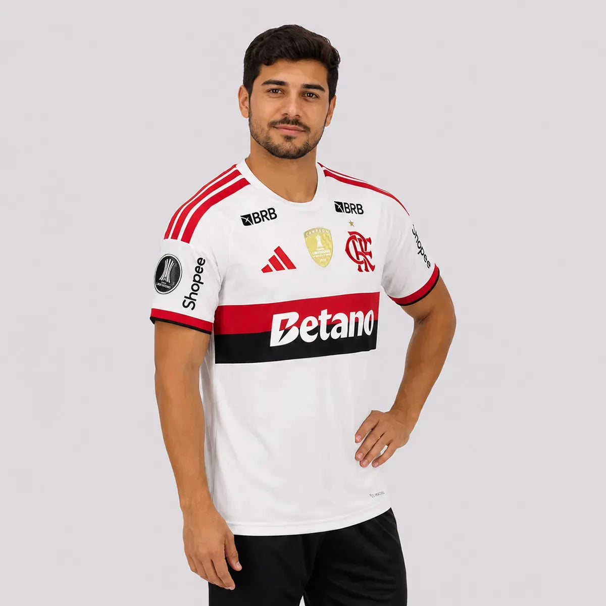 Flamengo 2026/27 II Away Jersey Soccer - Libertadores Champions Patch