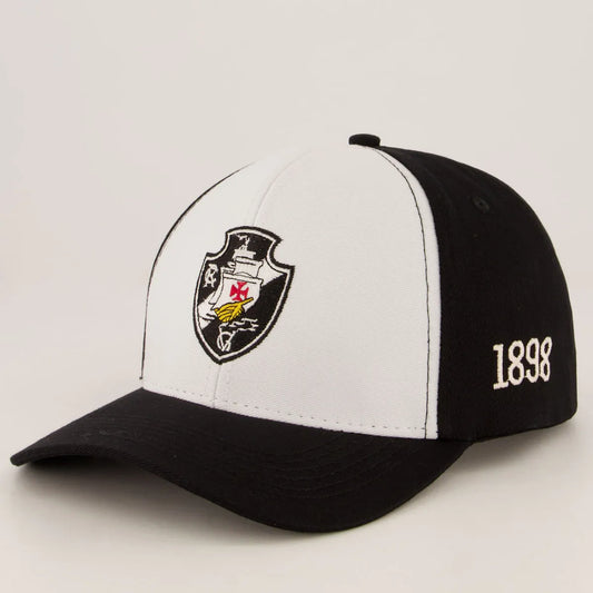Vasco da Gama Cap Black & White Soccer