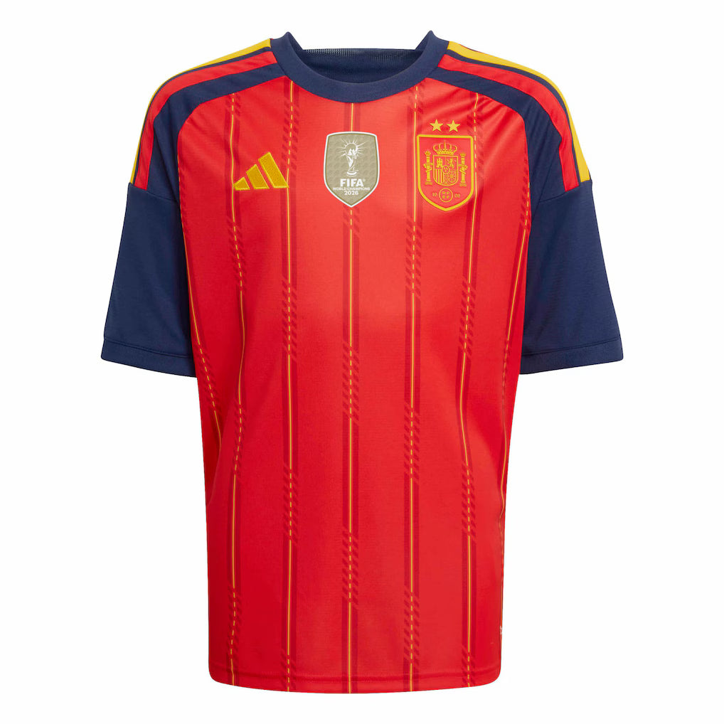 Spain 2026 Home Kids Kit Soccer - World Cup Champions